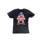 Chrome Hearts Black & White USA Triple Cross Logo T-Shirt - Morely TrendsChrome Hearts Type here:)