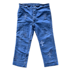 Chrome Hearts Blue Cross Patch Vintage French Work Pants - Morely TrendsChrome Hearts Type here:)