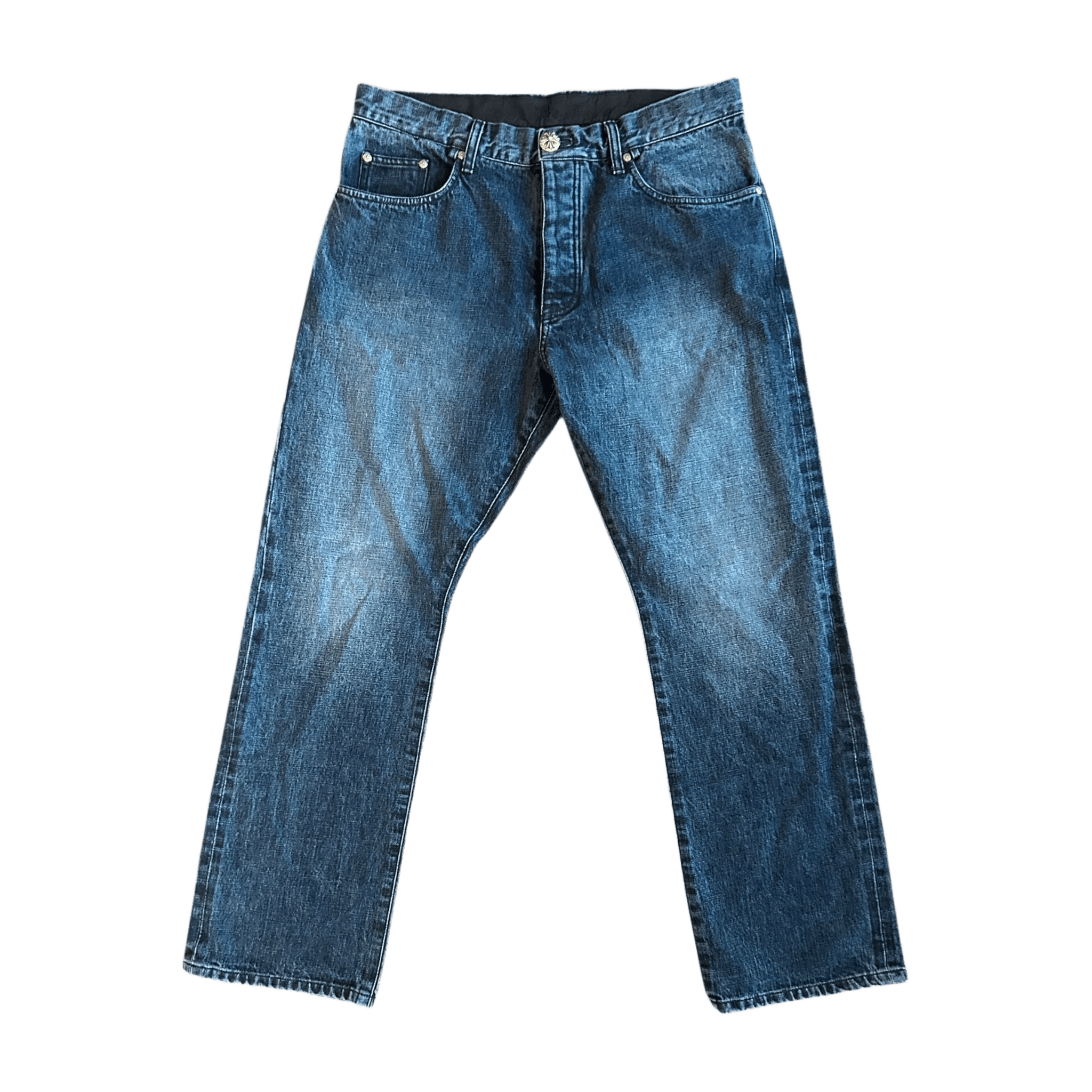 Chrome Hearts Blue Jeans - Morely TrendsChrome Hearts Type here:)