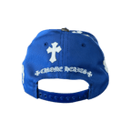 Chrome Hearts Blue & White Cross Patch Hat - Morely TrendsChrome Hearts Type here:)