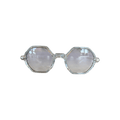 Chrome Hearts Clear & Silver Clitco Sunglasses - Morely TrendsChrome Hearts Type here:)
