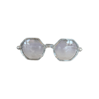 Chrome Hearts Clear & Silver Clitco Sunglasses - Morely TrendsChrome Hearts Type here:)