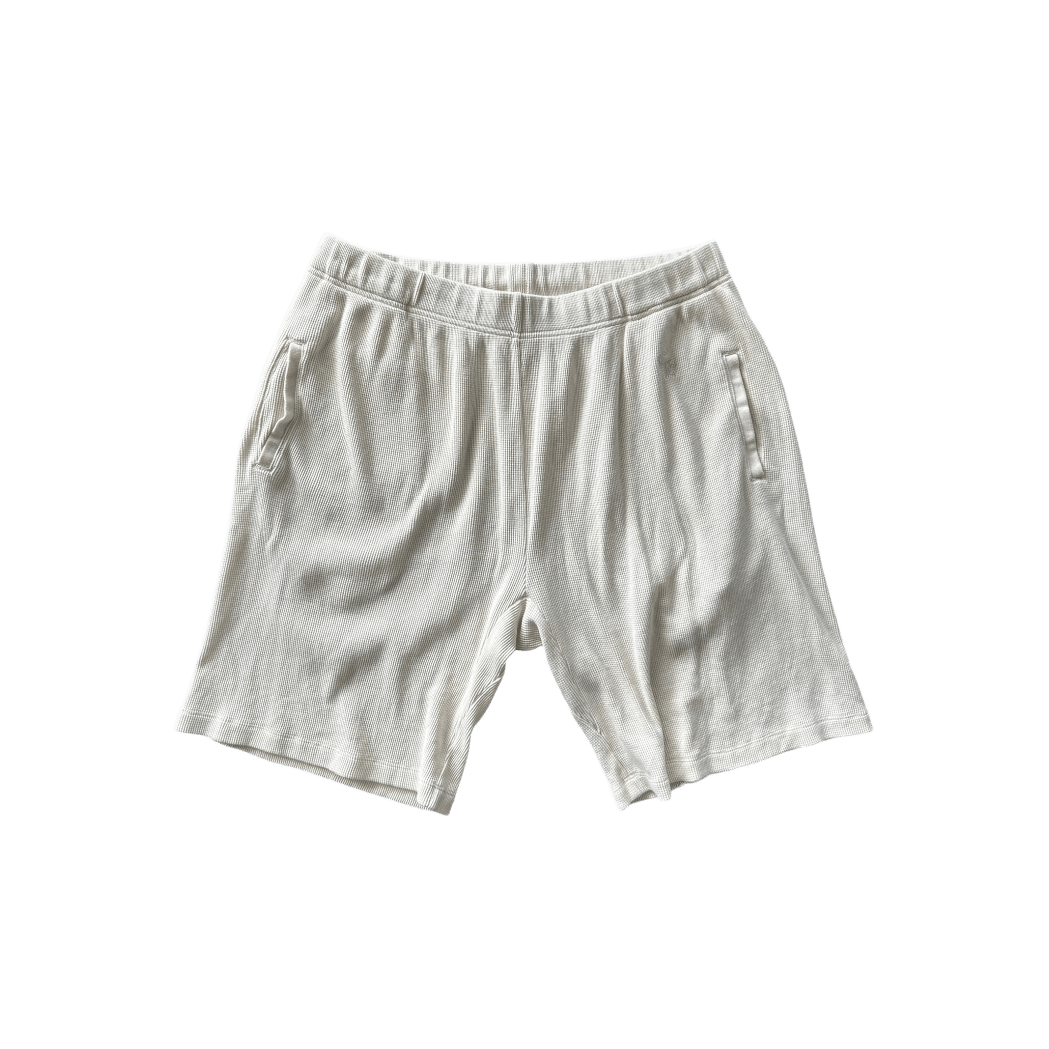 Chrome Hearts Cream CH Embroidered Waffle Knit Shorts - Morely TrendsChrome Hearts Type here:)