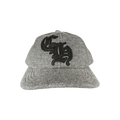 Chrome Hearts Grey & Black Leather CH Logo Wool Hat - Morely TrendsChrome Hearts Type here:)