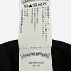 Chrome Hearts Grey & Black Leather CH Logo Wool Hat - Morely TrendsChrome Hearts Type here:)