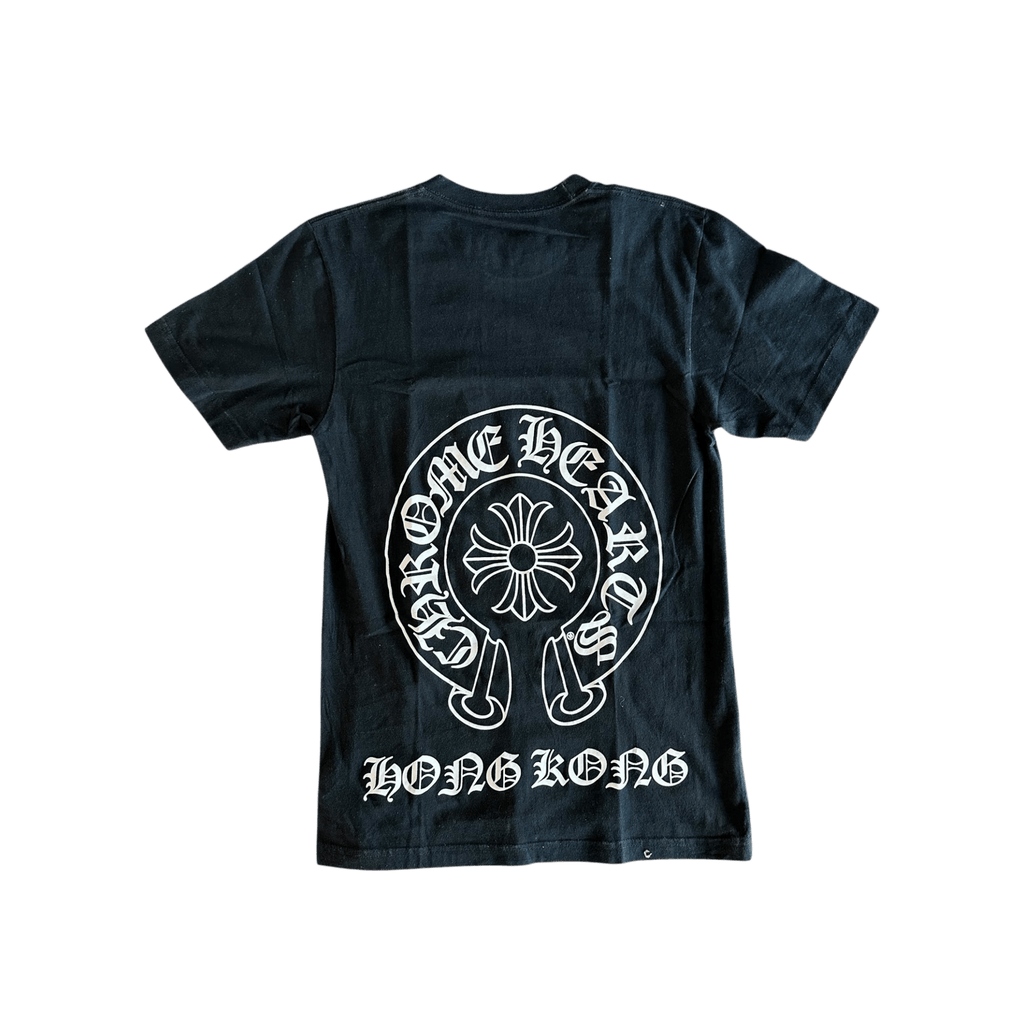 Chrome Hearts Hong Kong Exclusive Horseshoe Logo T-Shirt - Morely TrendsChrome Hearts Type here:)