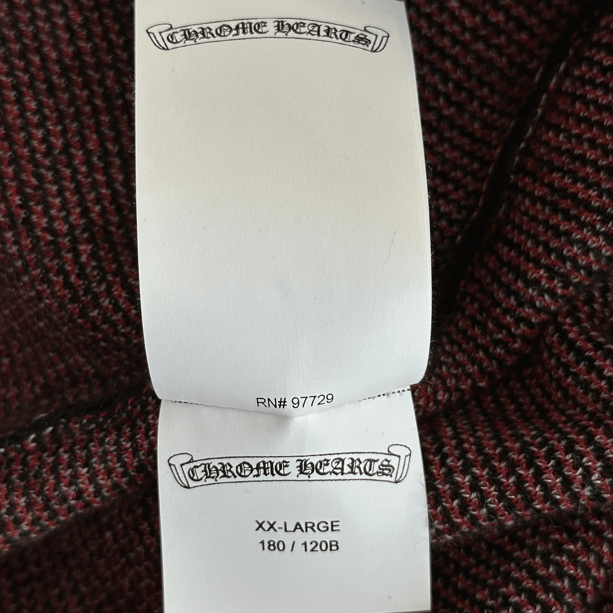 Chrome Hearts Matty Boy Black & Red Chomper Cashmere Sweater - Morely TrendsChrome Hearts Type here:)