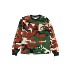 Chrome Hearts Matty Boy Camouflage Caution Longsleeve T-Shirt - Morely TrendsChrome Hearts Type here:)