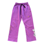 Chrome Hearts Matty Boy Purple More Not Less Sweatpants - Morely TrendsChrome Hearts Type here:)