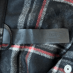 Chrome Hearts Navy Cross Jacquard Cashmere Button Up Shirt - Morely TrendsChrome Hearts Type here:)