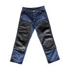 Chrome Hearts Navy Nylon & Leather Carpenter Pants - Morely TrendsChrome Hearts Type here:)