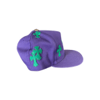 Chrome Hearts Purple & Green Cross Patch Hat - Morely TrendsChrome Hearts Type here:)