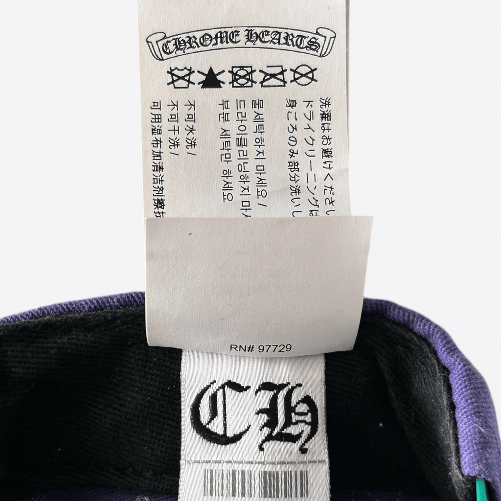 Chrome Hearts Purple & Green Cross Patch Hat - Morely TrendsChrome Hearts Type here:)