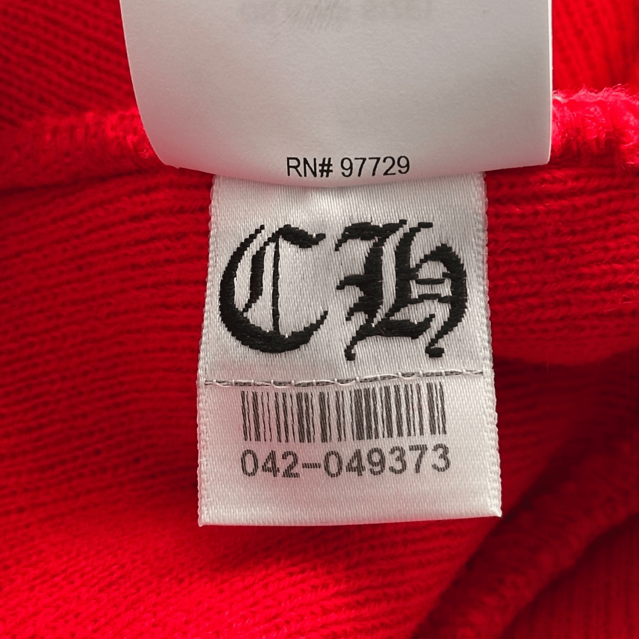Chrome Hearts Red & White CH Logo Embroidered Beanie - Morely TrendsChrome Hearts Type here:)