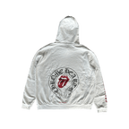 Chrome Hearts Rolling Stones White & Red Horseshoe Logo Hoodie - Morely TrendsChrome Hearts Type here:)