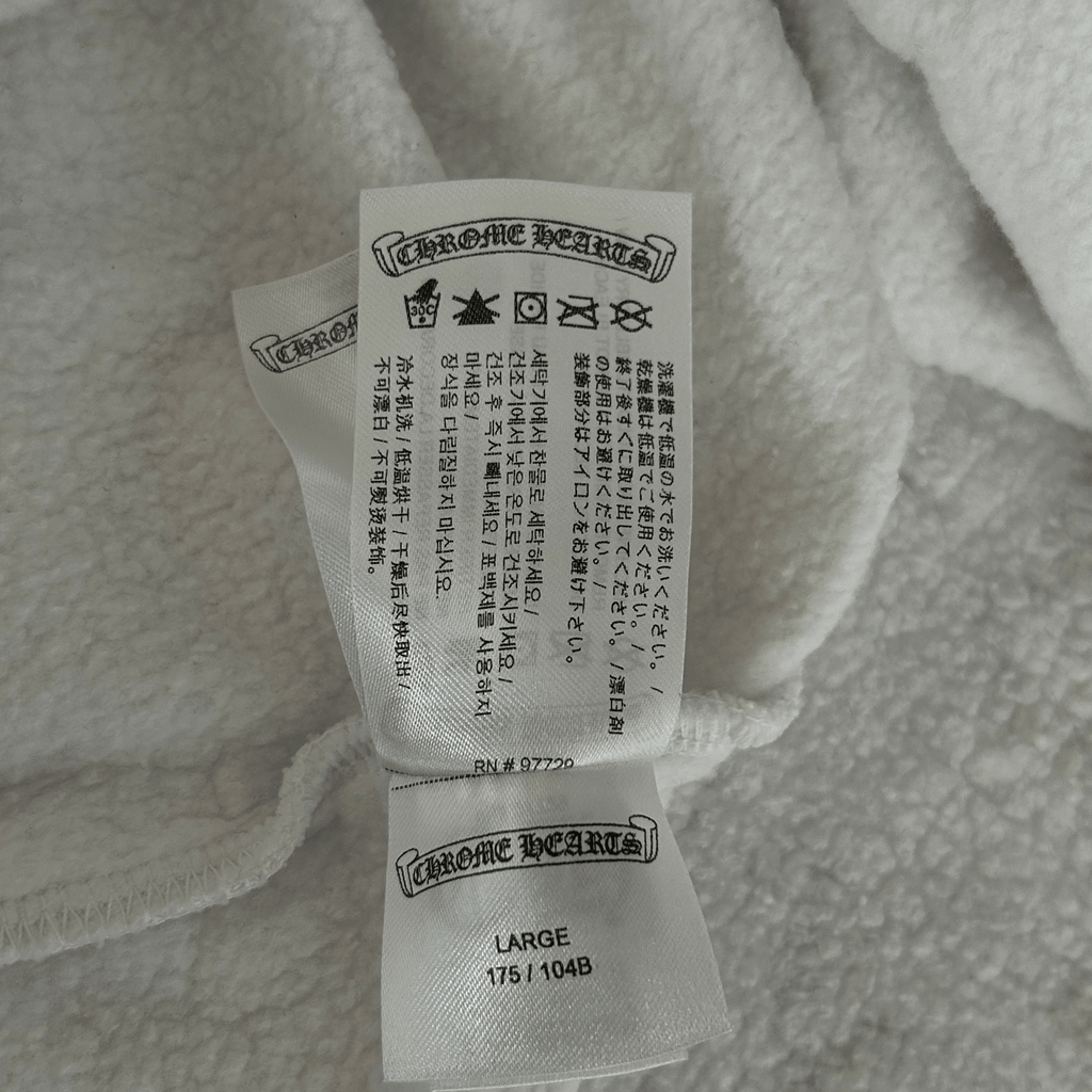 Chrome Hearts Rolling Stones White & Red Horseshoe Logo Hoodie - Morely TrendsChrome Hearts Type here:)