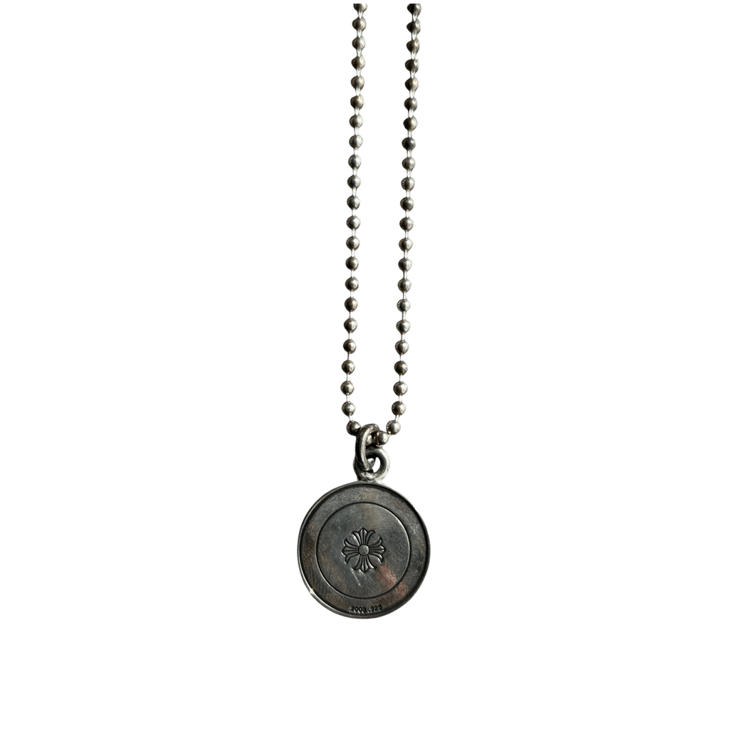 Chrome Hearts Silver Angel Medallion Necklace - Morely TrendsChrome Hearts Type here:)