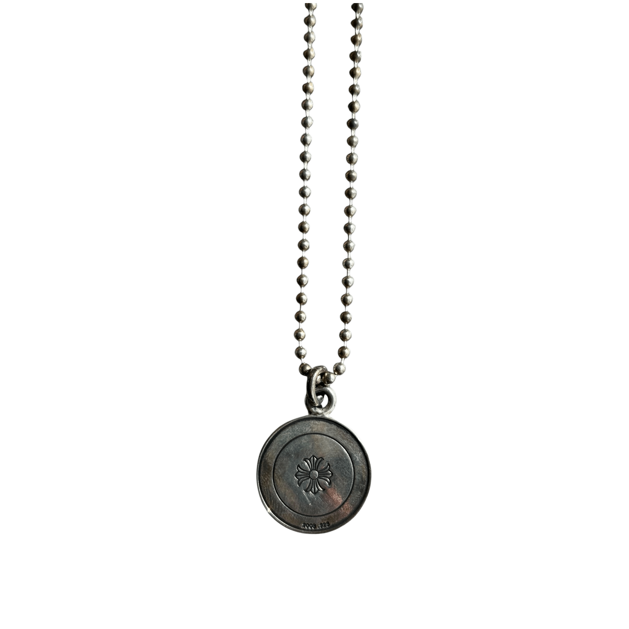 Chrome Hearts Silver Angel Medallion Necklace - Morely TrendsChrome Hearts Type here:)