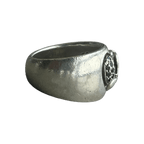 Chrome Hearts Silver & Black Diamond Heart Ring - Morely TrendsChrome Hearts Type here:)