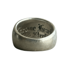 Chrome Hearts Silver & Black Diamond Heart Ring - Morely TrendsChrome Hearts Type here:)