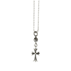 Chrome Hearts Silver Cross Ball Pendant Necklace - Morely TrendsChrome Hearts Type here:)