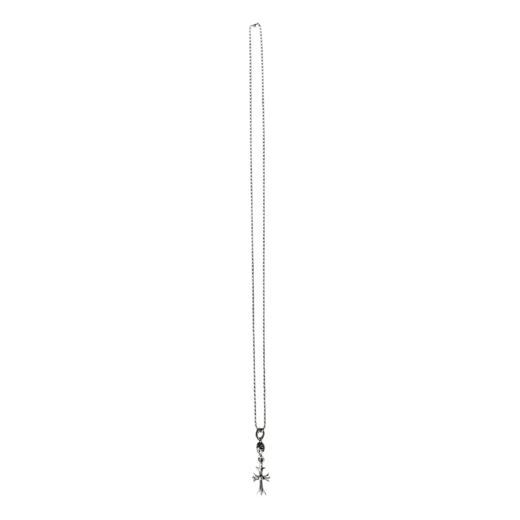 Chrome Hearts Silver Cross Ball Pendant Necklace - Morely TrendsChrome Hearts Type here:)