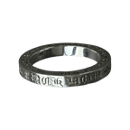 Chrome Hearts Silver & Diamond Thin Spacer Ring - Morely TrendsChrome Hearts Type here:)