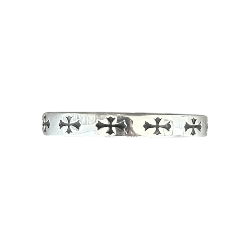 Chrome Hearts Silver Los Angeles Spacer Ring - Morely TrendsChrome Hearts Type here:)