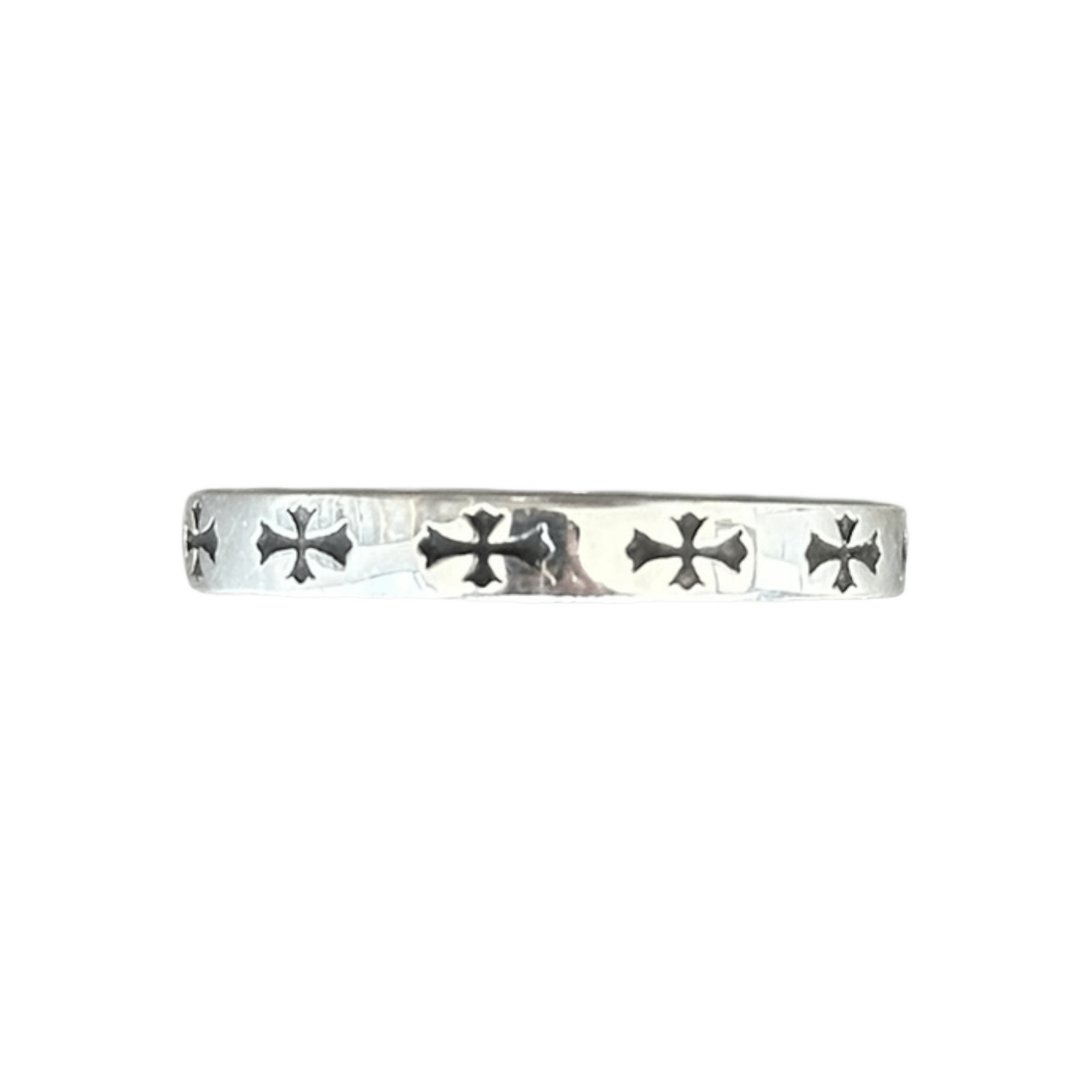 Chrome Hearts Silver Los Angeles Spacer Ring - Morely TrendsChrome Hearts Type here:)