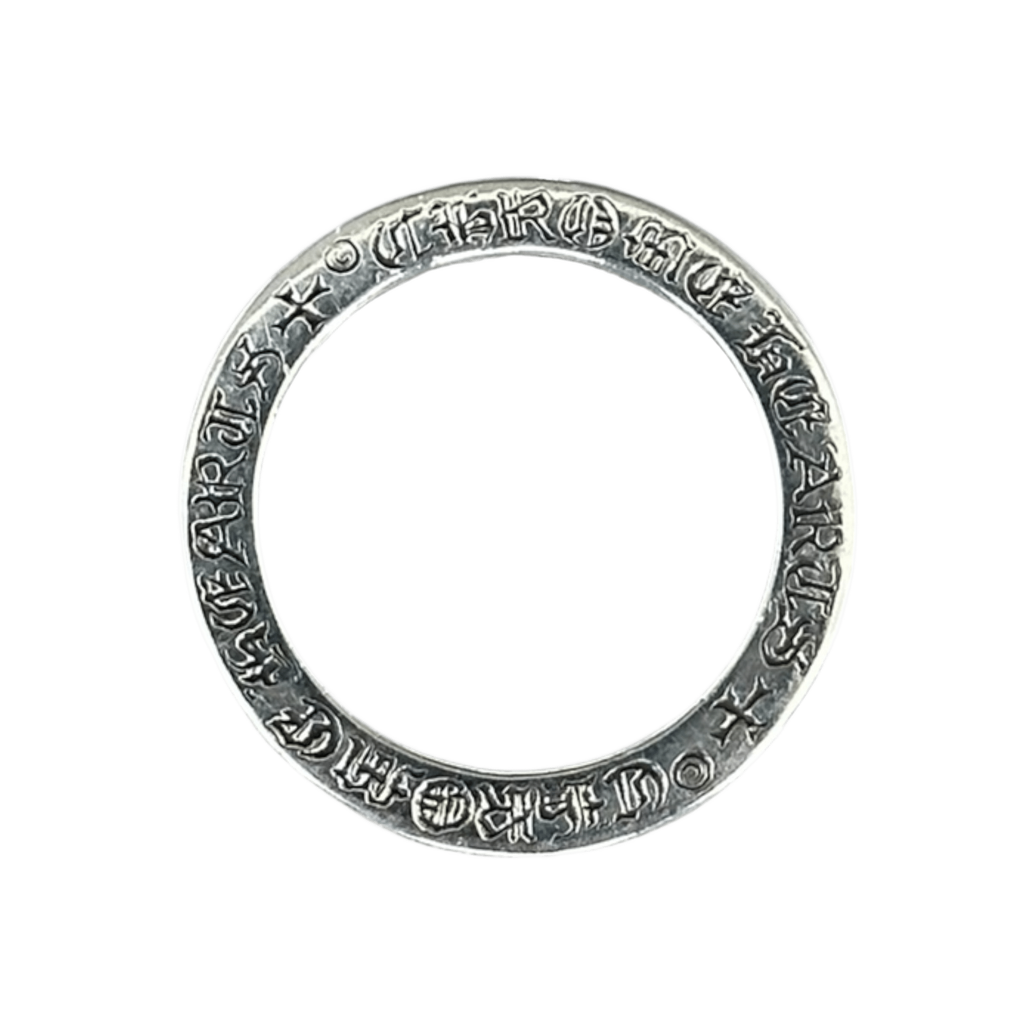 Chrome Hearts Silver Los Angeles Spacer Ring - Morely TrendsChrome Hearts Type here:)