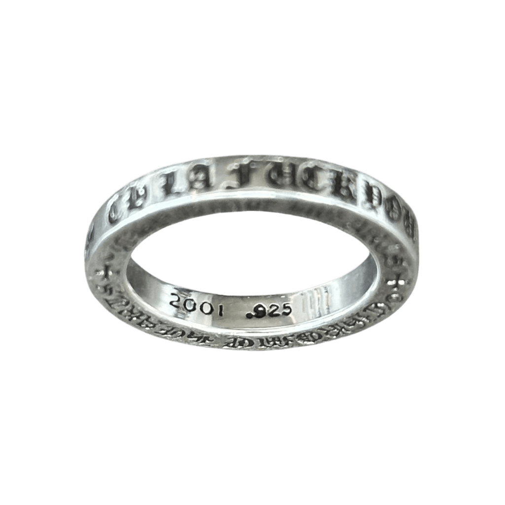 Chrome Hearts Silver Los Angeles Spacer Ring - Morely TrendsChrome Hearts Type here:)
