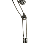 Chrome Hearts Silver Safety Pin Necklace - Morely TrendsChrome Hearts Type here:)