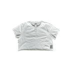 Chrome Hearts White & Black Embroidered Eyechart Logo Cropped T-Shirt - Morely TrendsChrome Hearts Type here:)