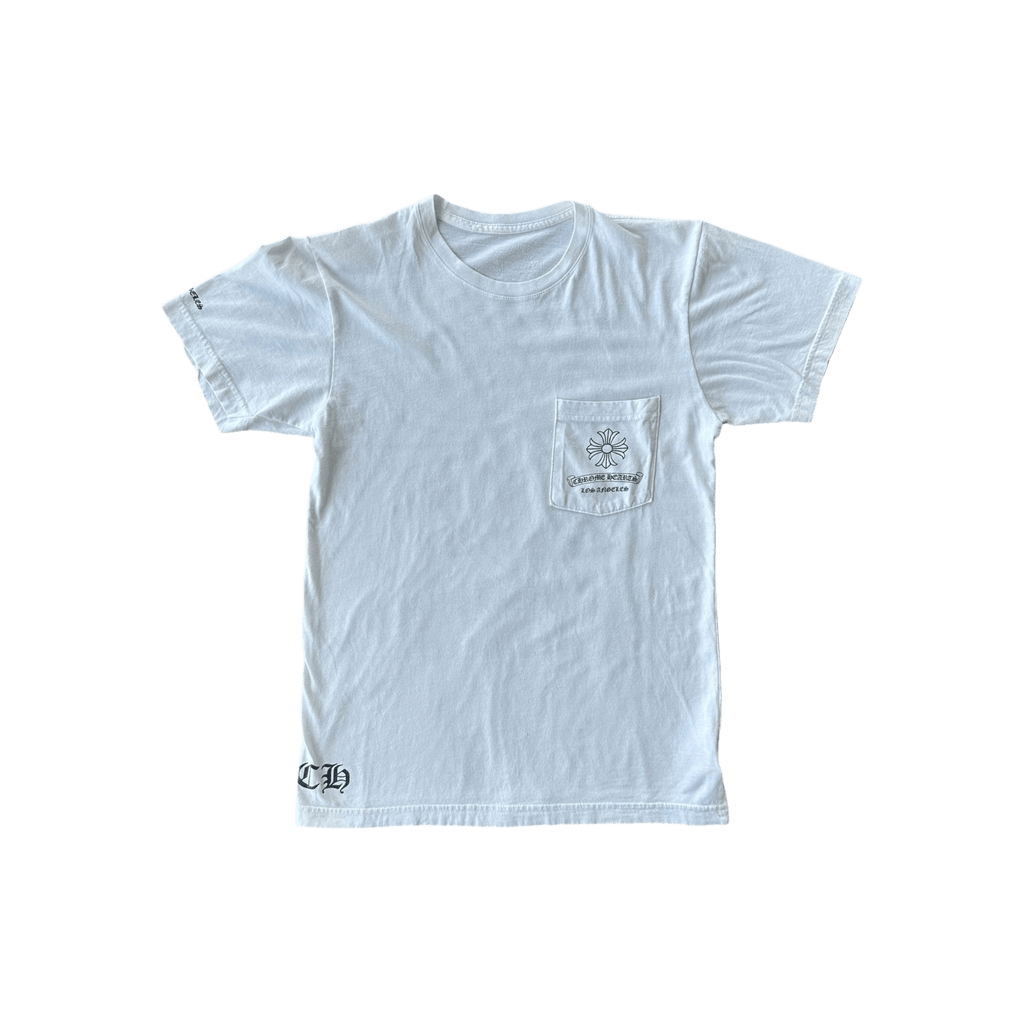 Chrome Hearts White & Black Los Angeles Exclusive Cross Logo T-Shirt - Morely TrendsChrome Hearts Type here:)