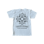 Chrome Hearts White & Black Los Angeles Exclusive Cross Logo T-Shirt - Morely TrendsChrome Hearts Type here:)