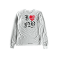 Chrome Hearts White & Red NY Longsleeve T-Shirt - Morely TrendsChrome Hearts Type here:)