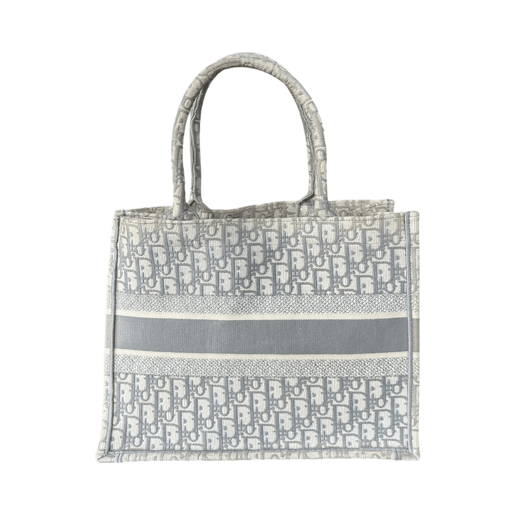 Dior Beige & Grey Oblique Medium Book Tote - Morely TrendsDior Type here:)