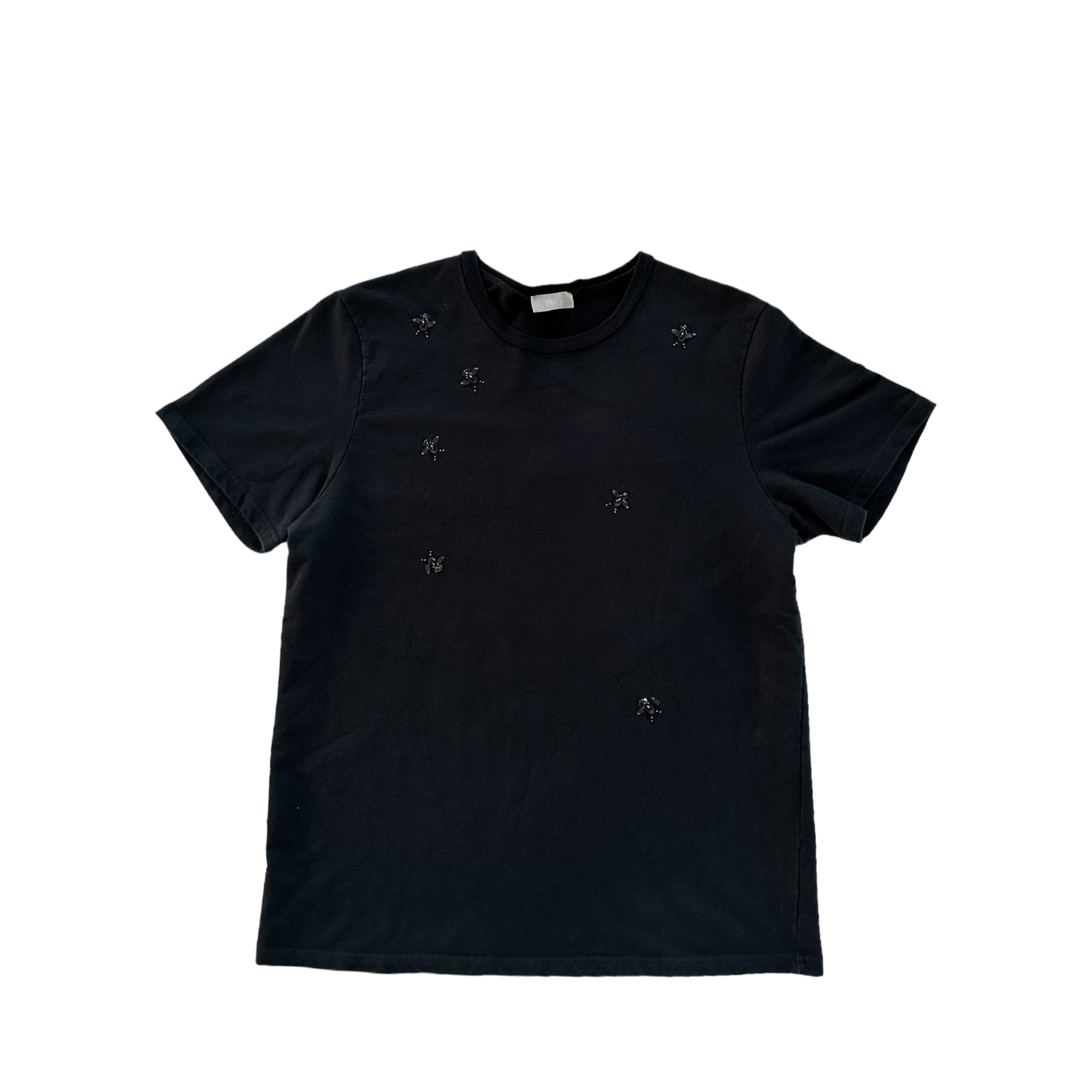 Dior Black Embroidered Bees T-Shirt - Morely TrendsDior Type here:)