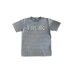 Dior Blue & White Striped Logo T-Shirt - Morely TrendsDior Type here:)