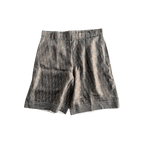 Dior Brown & Pearl Oblique Silk Shorts - Morely TrendsDior Type here:)