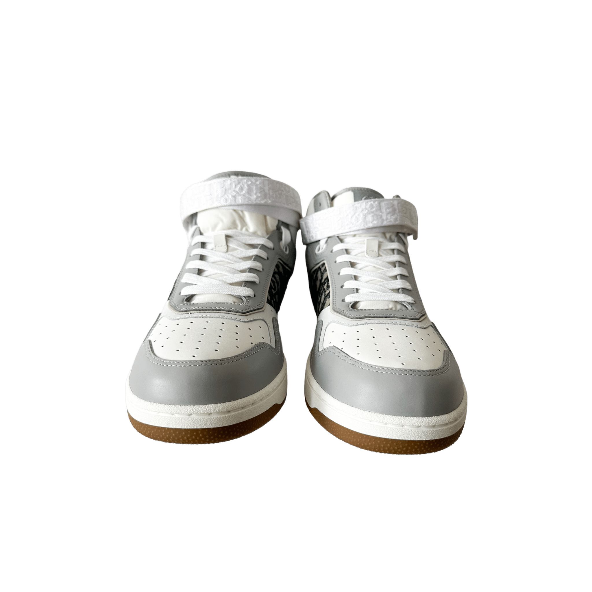 Dior Grey & White Oblique B27 Sneakers - Morely TrendsDior Type here:)