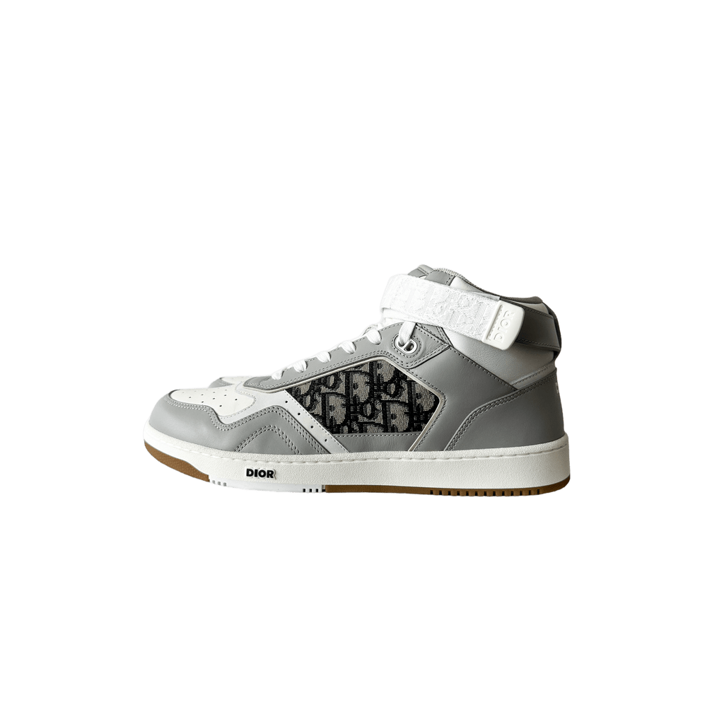 Dior Grey & White Oblique B27 Sneakers - Morely TrendsDior Type here:)