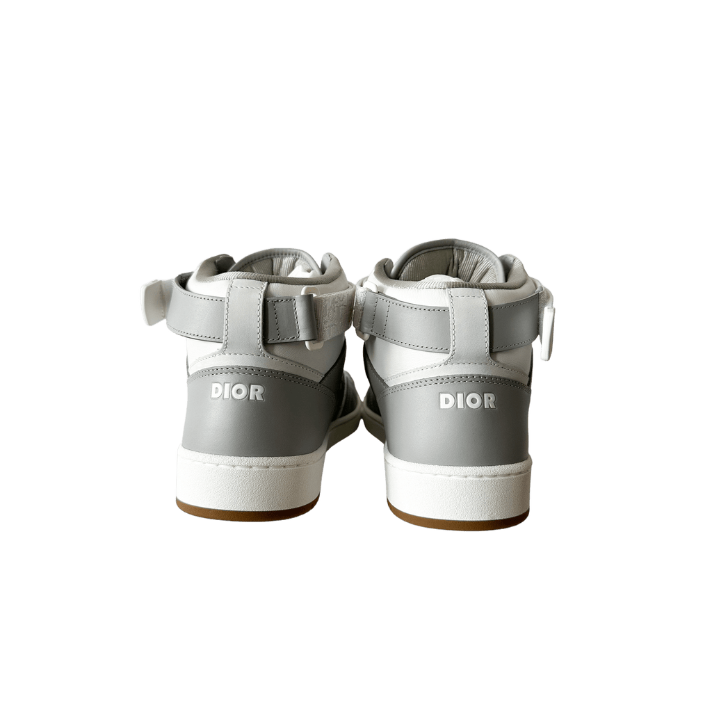 Dior Grey & White Oblique B27 Sneakers - Morely TrendsDior Type here:)
