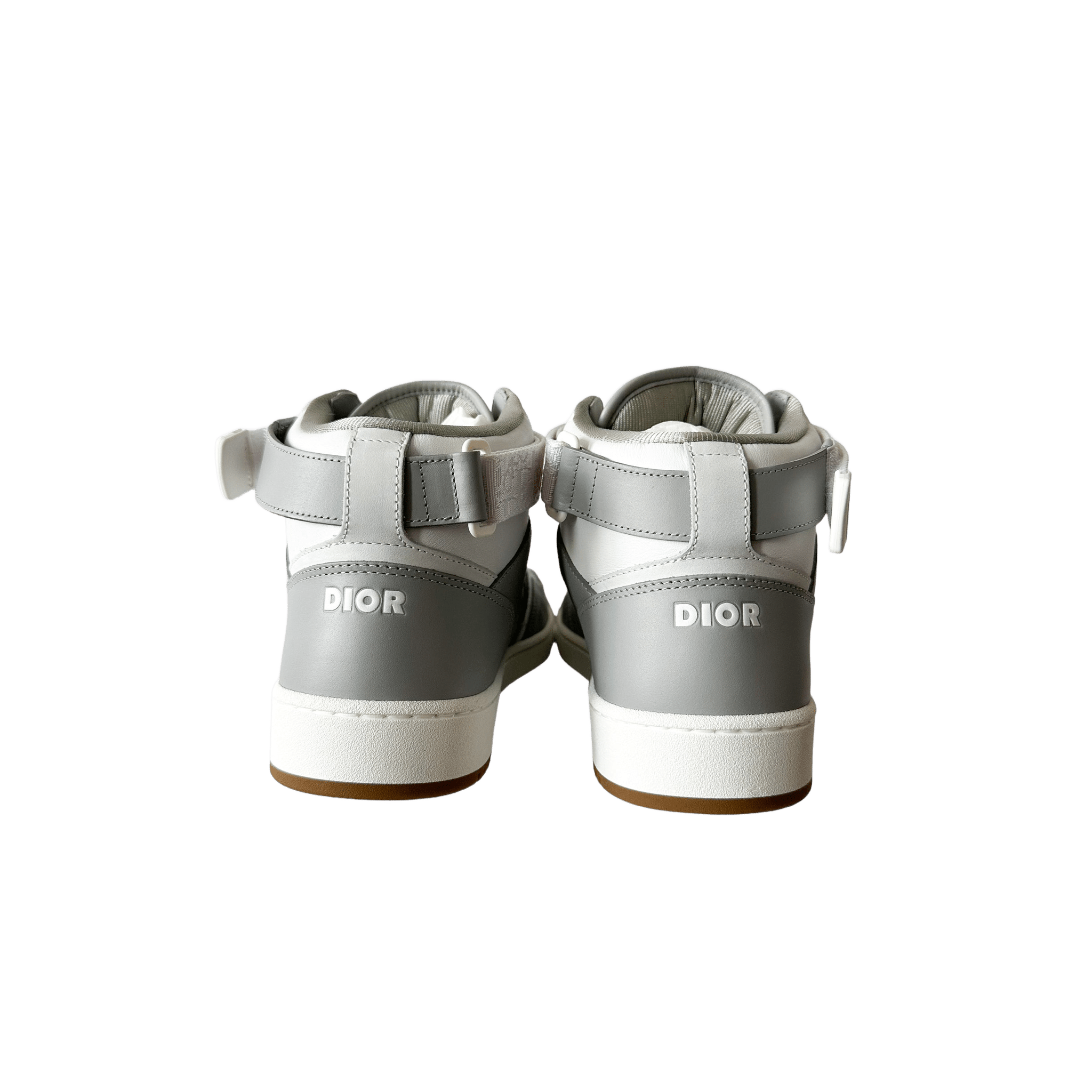 Dior Grey & White Oblique B27 Sneakers - Morely TrendsDior Type here:)