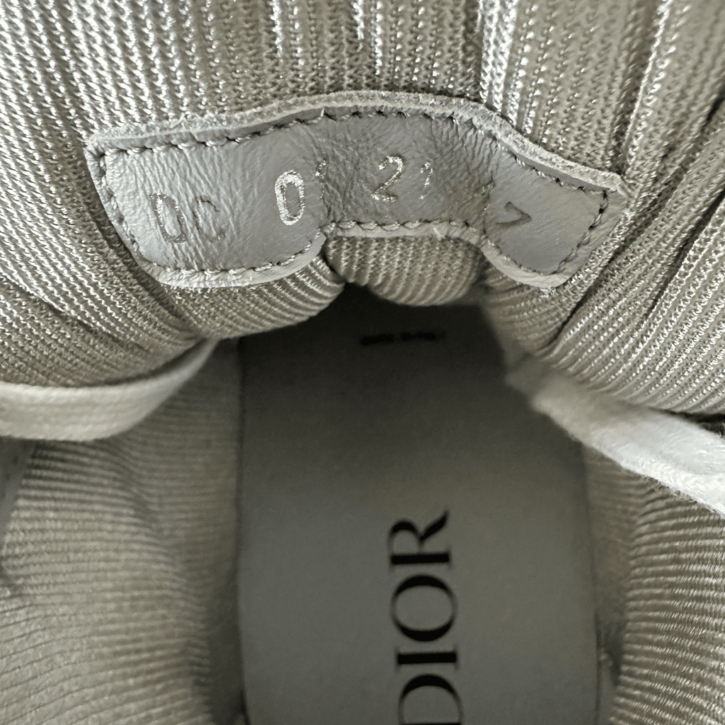 Dior Grey & White Oblique B27 Sneakers - Morely TrendsDior Type here:)
