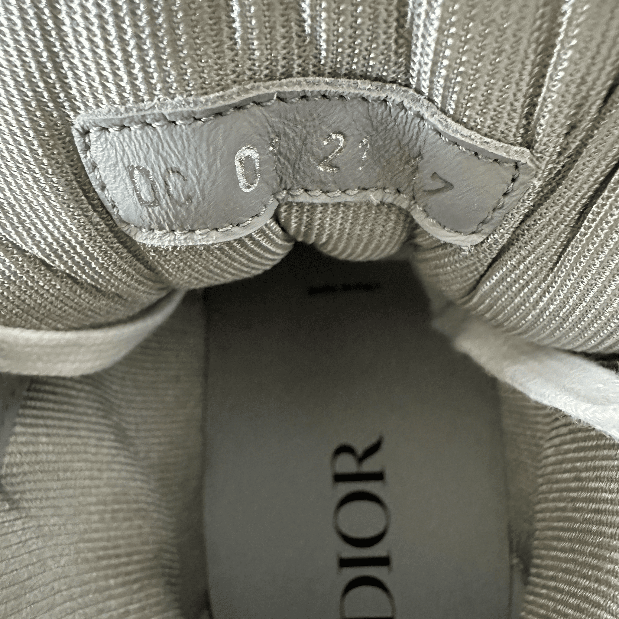 Dior Grey & White Oblique B27 Sneakers - Morely TrendsDior Type here:)
