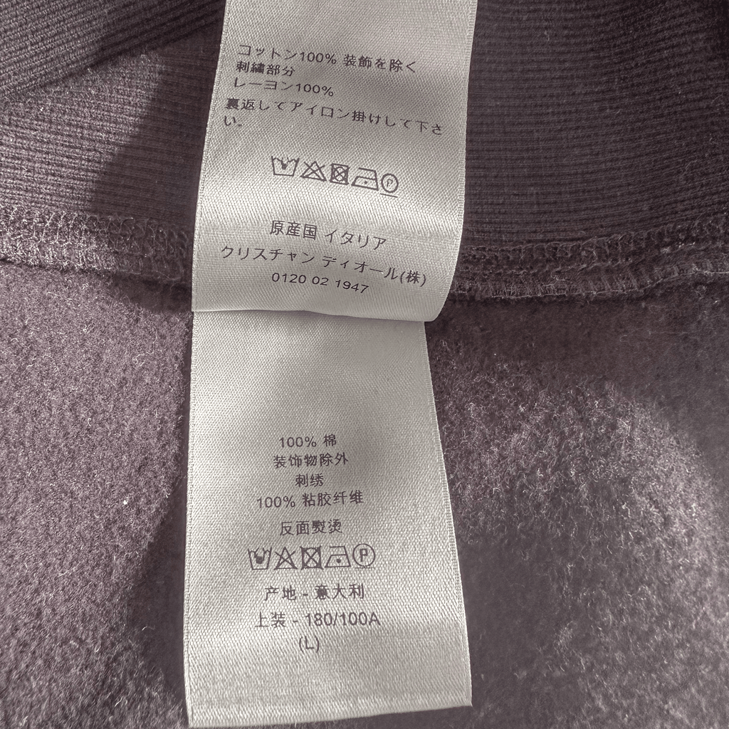 Dior Kenny Scharf Black & Blue Embroidered Logo Sweater - Morely TrendsDior Type here:)