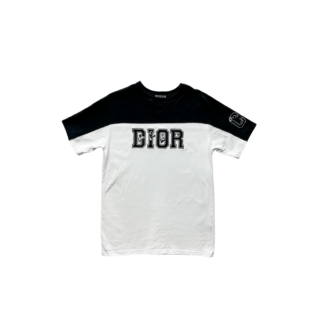 Dior Kenny Scharf Embroidered Logo T-Shirt - Morely TrendsDior Type here:)