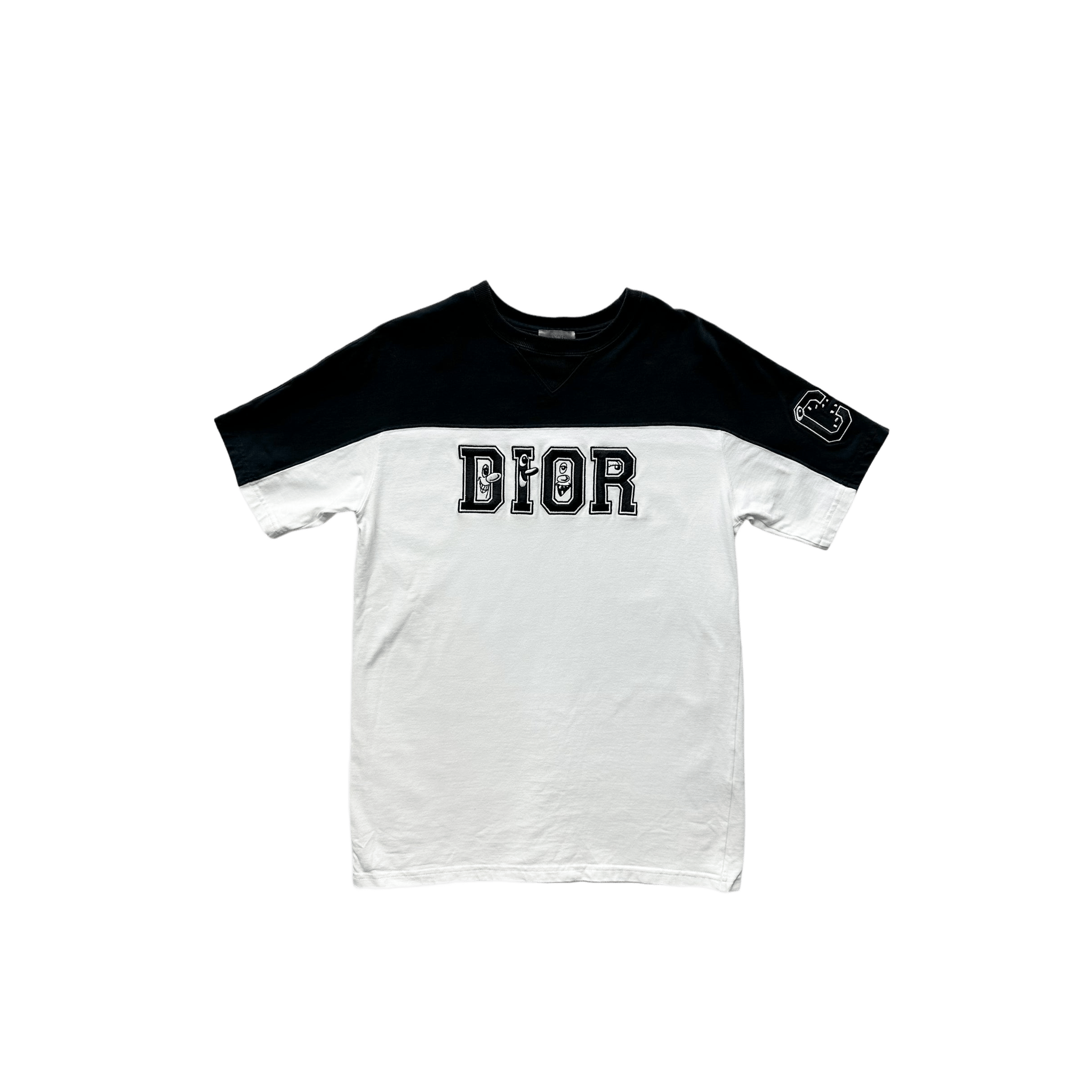 Dior Kenny Scharf Embroidered Logo T-Shirt - Morely TrendsDior Type here:)