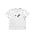Dior Kenny Scharf White & Black Logo T-Shirt - Morely TrendsDior Type here:)